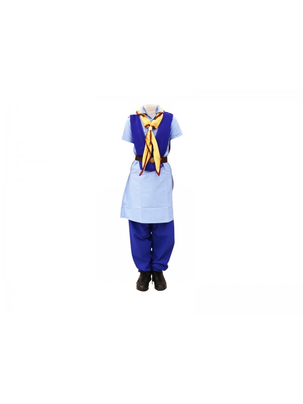 Sky Blue Salwar Suit for Guide (For Std. Vith to VIIIth)